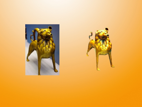 Creation of Golden carousel: Step 11